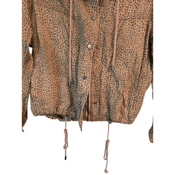 Rails Tawny Leopard Print Jacket Size Small - Picture 2 of 14